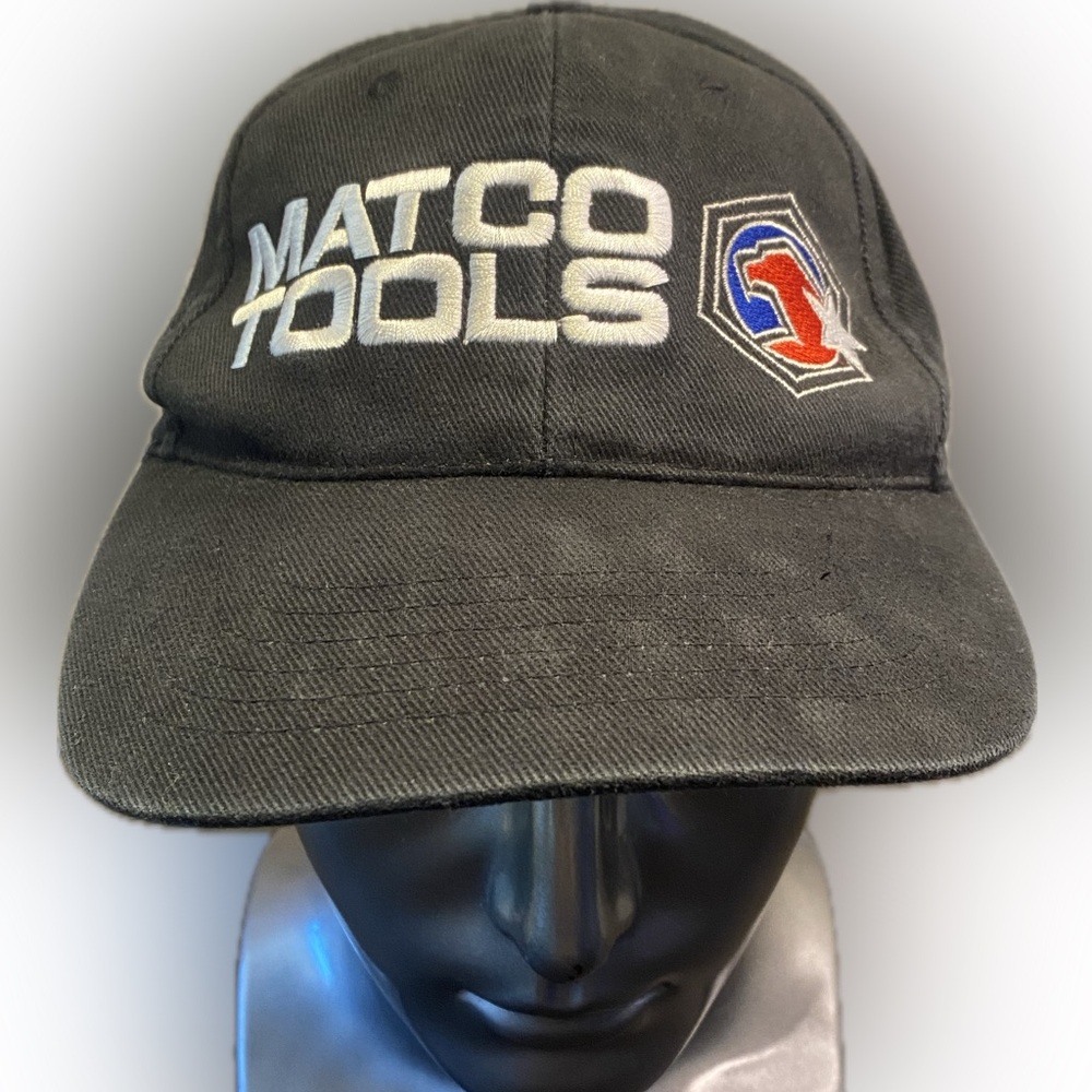 Matco Tools We’re the Source Strapback Hat Cap Adjustable Black Automotive